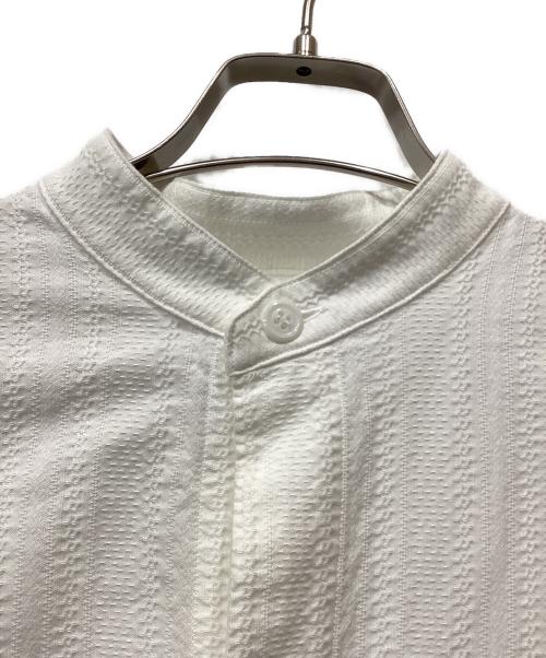 MASTER&CO.（マスターアンドコー）MASTER&CO. (マスターアンドコー) URBAN RESEARCH (アーバンリサーチ) COTON DOBBY SHORT-SLEEVE SHIRTS ホワイト サイズ:1 未使用品の古着・服飾アイテム