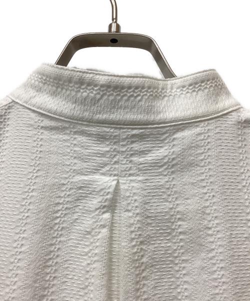 MASTER&CO.（マスターアンドコー）MASTER&CO. (マスターアンドコー) URBAN RESEARCH (アーバンリサーチ) COTON DOBBY SHORT-SLEEVE SHIRTS ホワイト サイズ:1 未使用品の古着・服飾アイテム