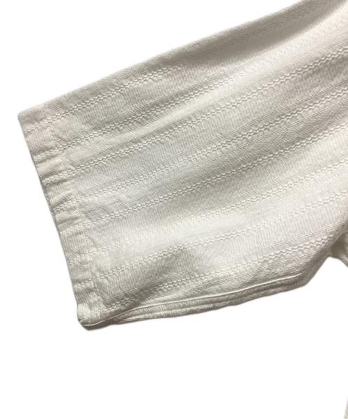 MASTER&CO.（マスターアンドコー）MASTER&CO. (マスターアンドコー) URBAN RESEARCH (アーバンリサーチ) COTON DOBBY SHORT-SLEEVE SHIRTS ホワイト サイズ:1 未使用品の古着・服飾アイテム