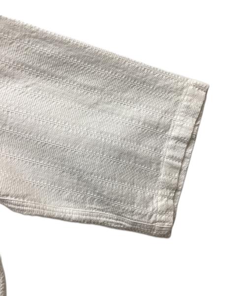 MASTER&CO.（マスターアンドコー）MASTER&CO. (マスターアンドコー) URBAN RESEARCH (アーバンリサーチ) COTON DOBBY SHORT-SLEEVE SHIRTS ホワイト サイズ:1 未使用品の古着・服飾アイテム