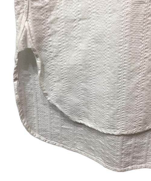 MASTER&CO.（マスターアンドコー）MASTER&CO. (マスターアンドコー) URBAN RESEARCH (アーバンリサーチ) COTON DOBBY SHORT-SLEEVE SHIRTS ホワイト サイズ:1 未使用品の古着・服飾アイテム
