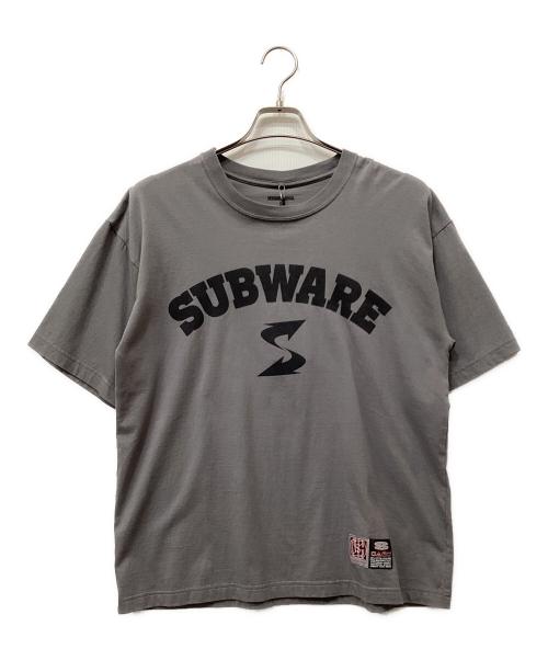 NEIGHBORHOOD（ネイバーフッド）NEIGHBORHOOD (ネイバーフッド) SUBWARE TEE グレー サイズ:Sの古着・服飾アイテム