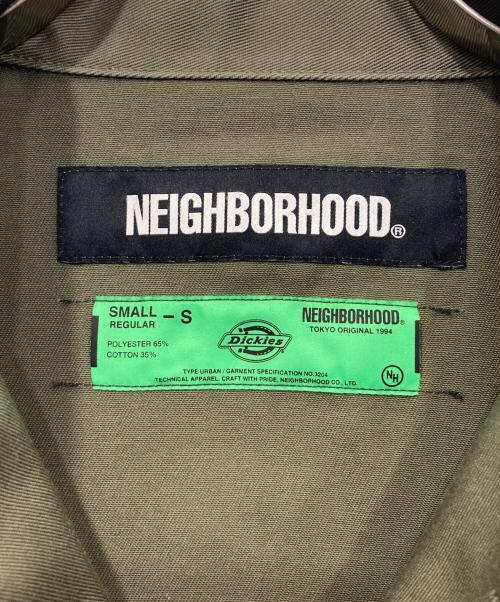 NEIGHBORHOOD（ネイバーフッド）NEIGHBORHOOD (ネイバーフッド) Dickies (ディッキーズ) COVERALL JACKET/カバーオール ジャケット カーキ サイズ:Sの古着・服飾アイテム