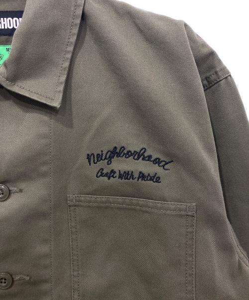 NEIGHBORHOOD（ネイバーフッド）NEIGHBORHOOD (ネイバーフッド) Dickies (ディッキーズ) COVERALL JACKET/カバーオール ジャケット カーキ サイズ:Sの古着・服飾アイテム