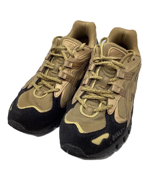 asics（アシックス）asics (アシックス) AWAKE (アウェイク) スニーカー オリーブ サイズ:27の古着・服飾アイテム