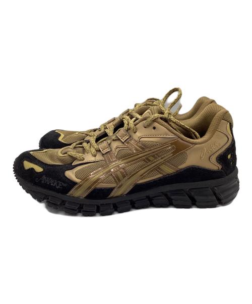 asics（アシックス）asics (アシックス) AWAKE (アウェイク) スニーカー オリーブ サイズ:27の古着・服飾アイテム