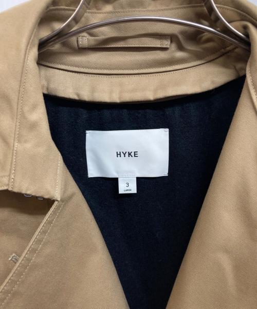 HYKE（ハイク）HYKE (ハイク) TRENCH COAT/トレンチコート ベージュ サイズ:3の古着・服飾アイテム