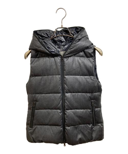 DUVETICA（デュベティカ）DUVETICA (デュベティカ) FEBEDUE ダウンベスト グレー サイズ:42の古着・服飾アイテム