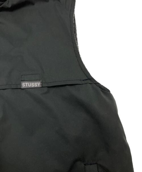 stussy（ステューシー）stussy (ステューシー) 90S リバーシブルベスト フリース グレー サイズ:Sの古着・服飾アイテム