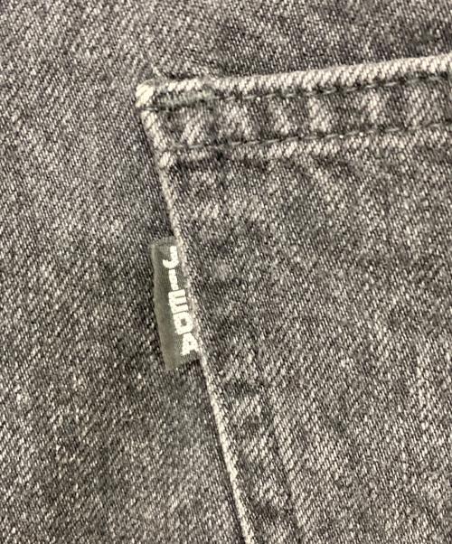 jieda（ジエダ）Jieda (ジエダ) SWITCHING OVER DENIM PANTS ブラック サイズ:1 未使用品の古着・服飾アイテム