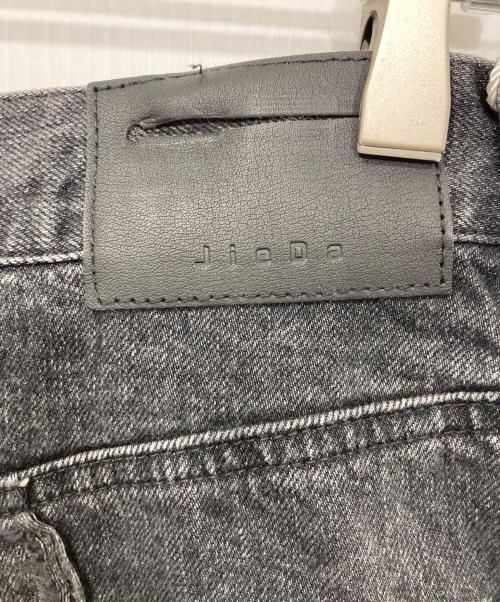 jieda（ジエダ）Jieda (ジエダ) SWITCHING OVER DENIM PANTS ブラック サイズ:1 未使用品の古着・服飾アイテム