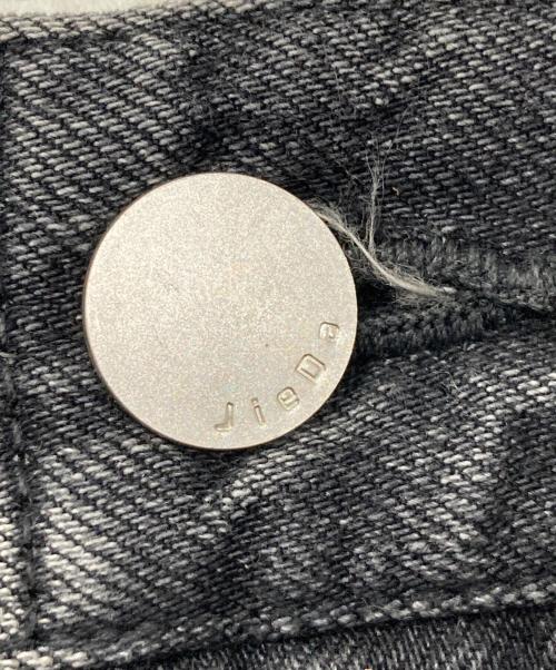 jieda（ジエダ）Jieda (ジエダ) SWITCHING OVER DENIM PANTS ブラック サイズ:1 未使用品の古着・服飾アイテム