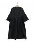 MOGA (モガ) ウールシャンブレーワンピース ブラック サイズ:2：10000円
