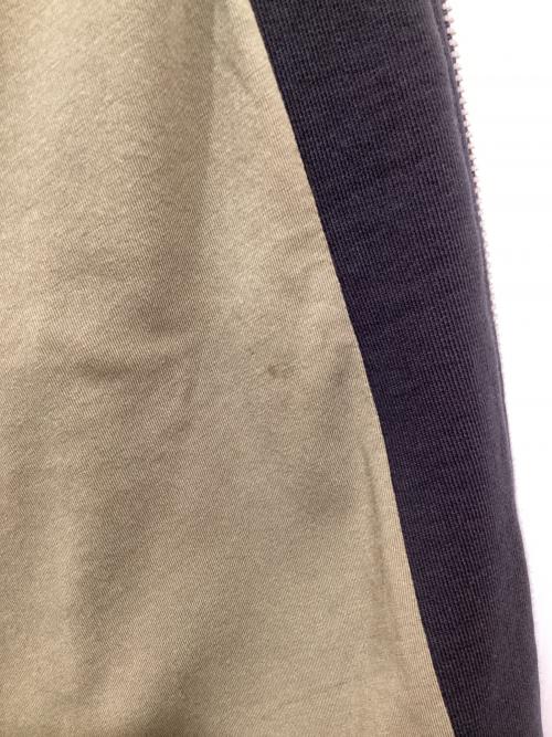 DIESEL（ディーゼル）DIESEL (ディーゼル) ラムレザー切替ジャケット ブラック サイズ:Sの古着・服飾アイテム