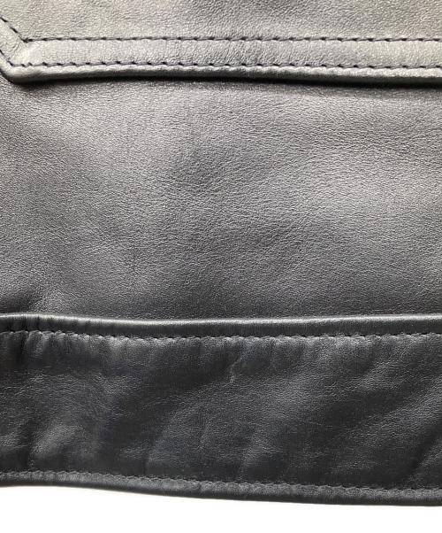 SCHOTT BROS.（ショット）SCHOTT BROS. (ショット) NAKED COW G-JACKET ブラック サイズ:36の古着・服飾アイテム