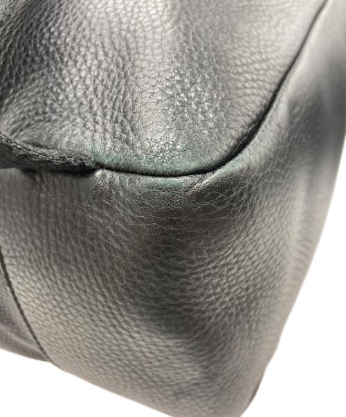 Maison Martin Margiela（メゾンマルタンマルジェラ）Maison Martin Margiela (メゾンマルタンマルジェラ) レザーリュック ブラック サイズ:-の古着・服飾アイテム