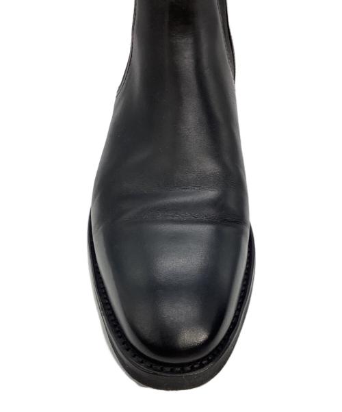 berwick（バーウィック）berwick (バーウィック) サイドゴアブーツ　376 ブラック サイズ:7　1/2の古着・服飾アイテム