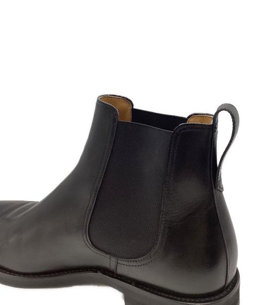 berwick（バーウィック）berwick (バーウィック) サイドゴアブーツ　376 ブラック サイズ:7　1/2の古着・服飾アイテム