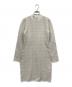MICHAEL KORS（マイケルコース）の古着「Logo Jacquard Mock Neck Dress」｜オフホワイト×ベージュ