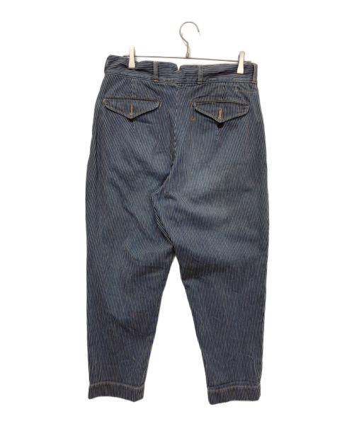 45R（フォーティファイブ・アール）45R (フォーティファイブ・アール) モンブラウンヒッコリーの908ジョッパン 重 ネイビー サイズ:3の古着・服飾アイテム
