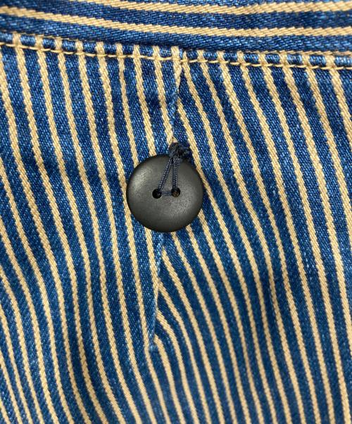 45R（フォーティファイブ・アール）45R (フォーティファイブ・アール) モンブラウンヒッコリーの908ジョッパン 重 ネイビー サイズ:3の古着・服飾アイテム