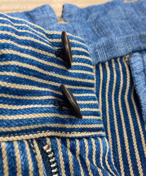 45R（フォーティファイブ・アール）45R (フォーティファイブ・アール) モンブラウンヒッコリーの908ジョッパン 重 ネイビー サイズ:3の古着・服飾アイテム