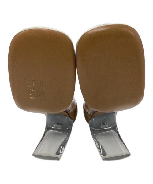 TORY BURCH（トリーバーチ）TORY BURCH (トリーバーチ) CLEAR PUMP クリア×ベージュ サイズ:6 1/2の古着・服飾アイテム