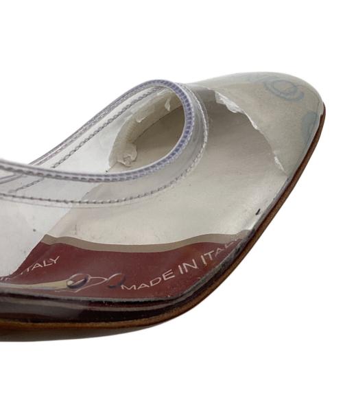 TORY BURCH（トリーバーチ）TORY BURCH (トリーバーチ) CLEAR PUMP クリア×ベージュ サイズ:6 1/2の古着・服飾アイテム