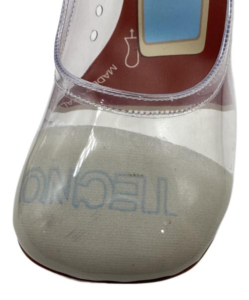 TORY BURCH（トリーバーチ）TORY BURCH (トリーバーチ) CLEAR PUMP クリア×ベージュ サイズ:6 1/2の古着・服飾アイテム