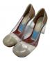 TORY BURCH（トリーバーチ）の古着「CLEAR PUMP」｜クリア×ベージュ