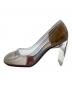 TORY BURCH (トリーバーチ) CLEAR PUMP クリア×ベージュ サイズ:6 1/2：15000円