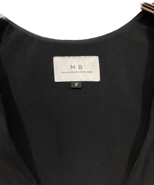 mb（エムビー）mb (エムビー) ユーティリティベスト ブラック サイズ:Freeの古着・服飾アイテム
