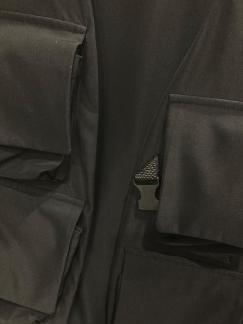 mb（エムビー）mb (エムビー) ユーティリティベスト ブラック サイズ:Freeの古着・服飾アイテム