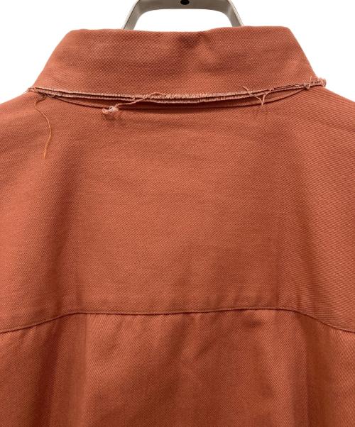 mb（エムビー）mb (エムビー) ビッグシャツ ブラウン サイズ:2の古着・服飾アイテム