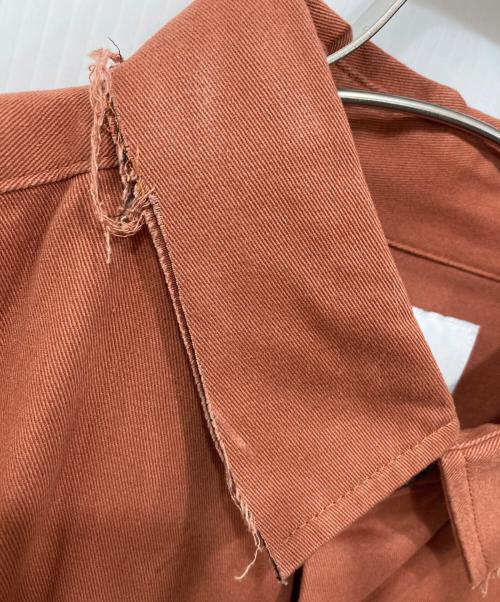 mb（エムビー）mb (エムビー) ビッグシャツ ブラウン サイズ:2の古着・服飾アイテム