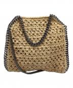 STELLA McCARTNEYステラマッカートニー）の古着「Falabella Mini Tote Rafia」｜ナチュラル