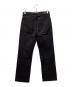 THE SHISHIKUI (シシクイ) BASIC JEANS ブラック サイズ:26：7000円