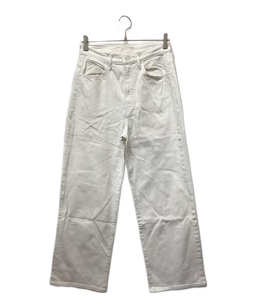 mother（マザー）mother (マザー) THE HIGH WAISTED TUNNEL VISION AN ホワイト サイズ:26の古着・服飾アイテム