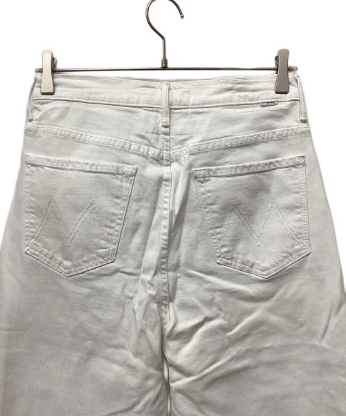 mother（マザー）mother (マザー) THE HIGH WAISTED TUNNEL VISION AN ホワイト サイズ:26の古着・服飾アイテム