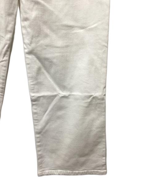 mother（マザー）mother (マザー) THE HIGH WAISTED TUNNEL VISION AN ホワイト サイズ:26の古着・服飾アイテム