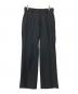 THE SHINZONE（ザ シンゾーン）の古着「CENTER PRESS PANTS」｜ブラック