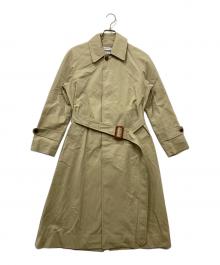 MADISON BLUE（マディソンブルー）の古着「SOUTAIN COLLAR OVER COAT」｜ベージュ