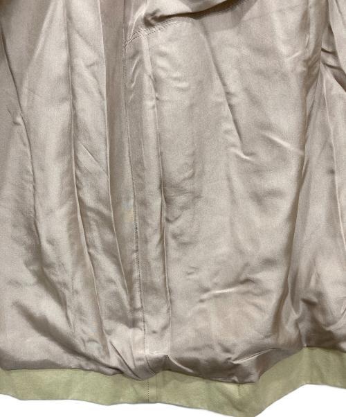 MADISON BLUE（マディソンブルー）MADISON BLUE (マディソンブルー) SOUTAIN COLLAR OVER COAT ベージュ サイズ:Mの古着・服飾アイテム