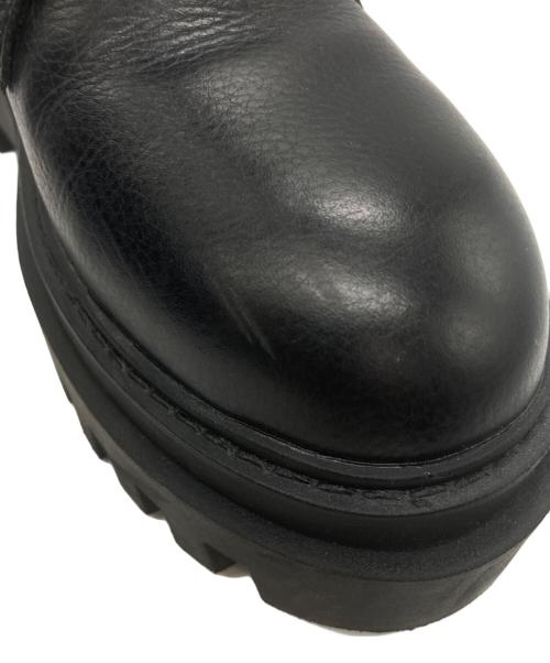 Calvin Klein（カルバンクライン）Calvin Klein (カルバンクライン) FLATFOM MID LACEUP BOOT ブラック サイズ:235（1.5）の古着・服飾アイテム