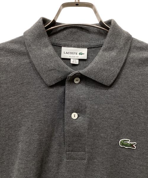 LACOSTE（ラコステ）LACOSTE (ラコステ) ポロシャツ グレー サイズ:XLの古着・服飾アイテム