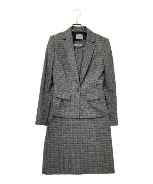 theory luxe（セオリーリュクス）theory luxe (セオリーリュクス) ワンピースセットアップ グレー サイズ: ワンピース：40/ジャケット：38の古着・服飾アイテム