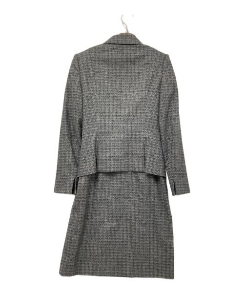 theory luxe（セオリーリュクス）theory luxe (セオリーリュクス) ワンピースセットアップ グレー サイズ: ワンピース：40/ジャケット：38の古着・服飾アイテム
