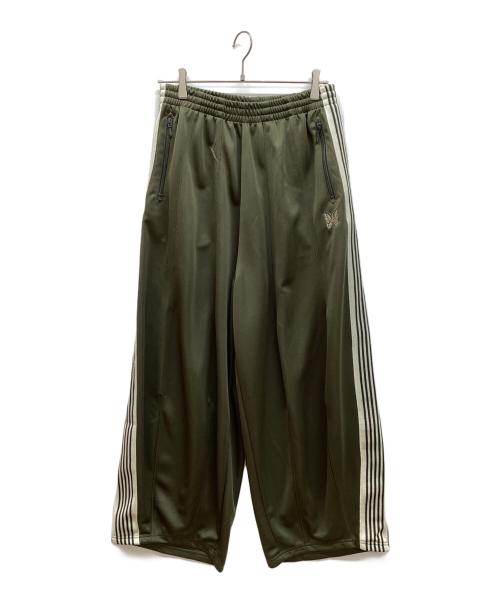Needles（ニードルズ）Needles (ニードルズ) FREAK'S STORE (フリークストア) 別注 H.D. Track Pant カーキ×ホワイト サイズ:XSの古着・服飾アイテム