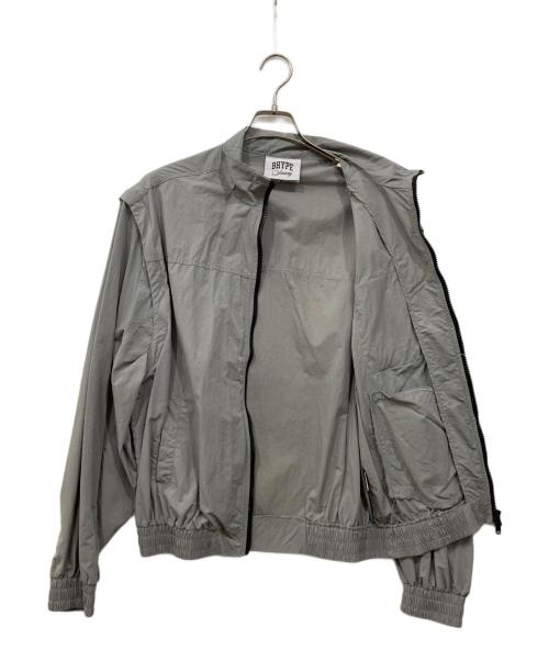 BHYPE Society（ビーハイプ ソサエティ）BHYPE Society (ビーハイプ ソサエティ) ナイロンブルゾン グレー サイズ:Mの古着・服飾アイテム