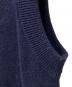 中古・古着 HOLIDAY (ホリデー) JACQUARD KNIT VEST ネイビー サイズ:ONE：7000円